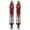 Red 85MM, variant on YAHHU Durable RC Truck Shock Struts Damper, Heavy Duty Metal Absorber Parts for 1/10 Short Truck RC Car JLB HSP EM DHK HPI, Upgraded High Performance Remote Control Upgrades, Red 85mm / 3.34 Inches