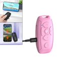 thumbnail image 4 of Bluetooth Camera Shutter Remote Selfie Button Clicker Video Calls Photos Accessories Pink, 4 of 9