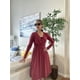 thumbnail image 5 of Vestido OUGES para mujer, cuello en V, cuello en V, casual, de trabajo, con bolsillos, 5 of 6