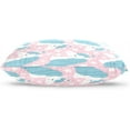 thumbnail image 3 of Unicorn Head Stars On Pink Velvet Oblong Lumbar Plush Throw Pillow Cover/Shams Cushion Case 20x26in Decorative Invisible Zipper Design for Couch Sofa Pillowcase Only, 3 of 7