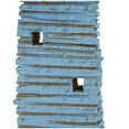 thumbnail image 6 of 5"W, 10"H Red Wood Distressed Light House Sculpture with Blue and Brown Accents, by DecMode (2 Count), 6 of 13