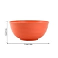 thumbnail image 3 of Yhxmh Round Wide-Mouth Cereal Bowl, BPA Free Safe Wheat Straw Cereal Bowls, Microwave & Dishwasher Unbreakable Kitchen Dinnerware for Cereal, Snack, Soup, Salad and Rice, MultiColors,, 3 of 5