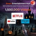 thumbnail image 2 of Boldever S100 Mini proyector portátil con WiFi y Bluetooth, licencia oficial de Netflix, enfoque en tiempo real y corrección de piedra clave, soporte giratorio de 270°, proyector de cine en casa y, 2 of 5