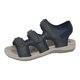thumbnail image 1 of Bmisegm Ladies Summer Casual Solid Colour Hollow Rome Large Size Flat Bottom Thick Bottom Sandals Womens Sandals Summer Blue 6.5, 1 of 9