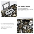 thumbnail image 3 of Kdxio Ink Graffiti Owl Pattern Luggage Cover for Travel,Elastic and Durable,Fits 18-32 Inch,Anti-Scratch Suitcase Protector-No luggage included, 3 of 5