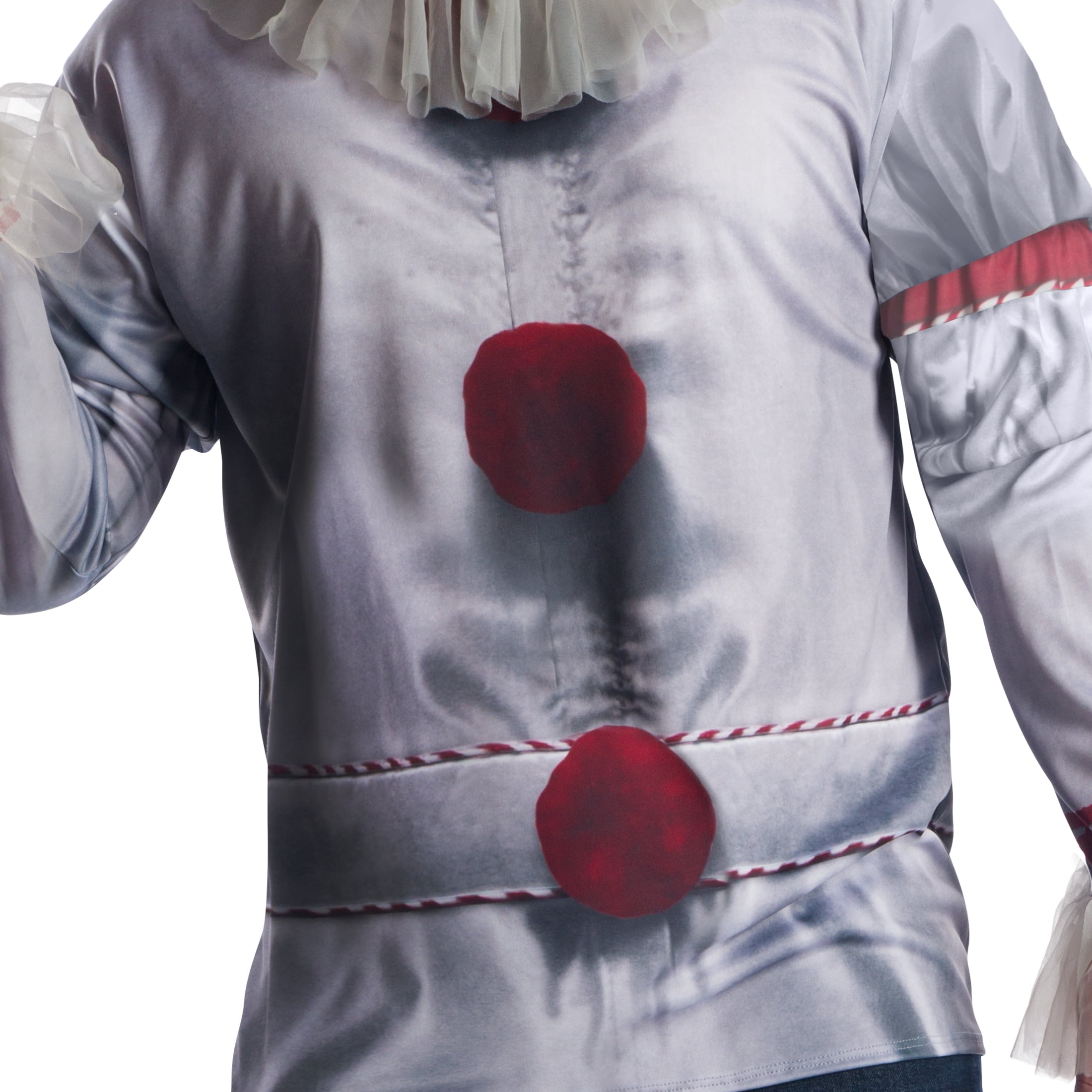 Men Pennywise Top Halloween Costume Large