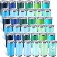 thumbnail image 1 of Paquete de 36 vasos aislantes Sieral de acero inoxidable de 600 ml, 1 of 6