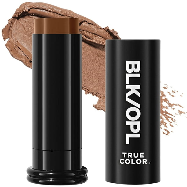 BLK/OPL Skin Perfecting Foundation Stick SPF 15 Base de maquillaje facial edificable y mezclable con acabado mate - total para corregir y esculpir el color - Hipoalergénico (almendra cálida)