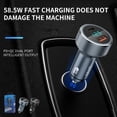 thumbnail image 5 of Teissuly RCC215 Mobile Charger Three In Mobile Charger 24V Smart Three In One/Two Port Fast Three In, 5 of 9