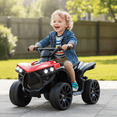 thumbnail image 4 of TLSUNNY 6V Kids Ride-On ATV, with Bluetooth Music & LED Lights, 1.86mph Electric Quad Car, for Backyard, Indoor Play, 4 of 8