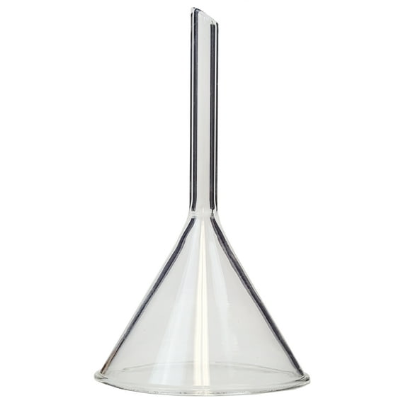 Short Stem Funnel, 50mm Diameter Funnel Opening by Go Science Crazy