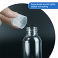 thumbnail image 6 of 10 Pack 3.4oz Empty Plastic Travel Bottles for Toiletries, TSA Approved Leak Proof Squeezable Portable Size Containers for Travel Essentials Accessories, Clear by GIXUSIL, 6 of 7