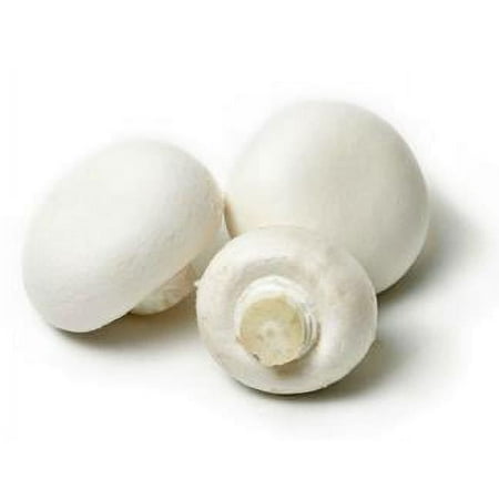 Fresh Whole White Mushrooms, Bulk
