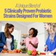 thumbnail image 5 of Probiotics Culturelle Women's Wellness, masticables, 30 comprimidos, 5 of 8