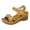 D, variant on Rokment Orthopedic Wedges Walking Sandals for Women 2026 Summer Comfortable Leather Open Toe Platform Chunky High Heels Work Dress Sandals Adjustable A Size 6