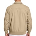 thumbnail image 6 of Windbreaker Jackets for Men Casual Golf Jacket Lightweight Water Resistant Coat Jacket with Pocket Full Zip Collared Daily Wear Beige S, 6 of 8