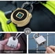 thumbnail image 3 of Candado para taquilla de gimnasio, huella digital autorizada o desbloqueo remoto, grabación de desbloqueo, calendario, resistente al agua IP65, cerradura de seguridad inteligente sin llave para taquilla de escuela/gimnasio, mochila, armario de jardín, dorado Rojo Verde, 3 of 5