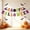 Multicolor A, variant on AuroraX Halloween Party Decorations for Home Indoor Wall Ceiling Hanging Decor Paper Birthday Bunting Cute Halloween Party Supplies