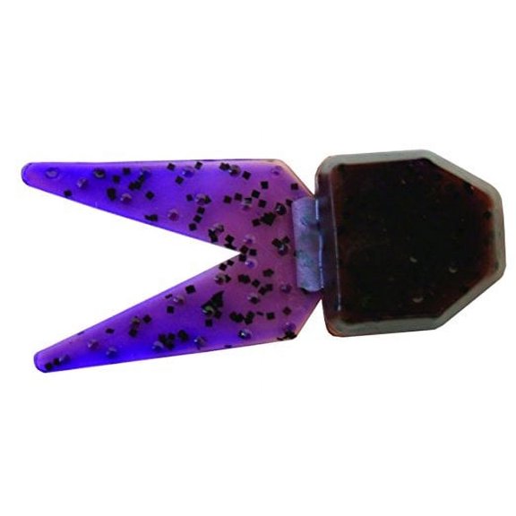 Zoom 027-225-SP Sm Salty Chunk Soft Bait, Black and Blue