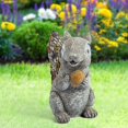 thumbnail image 4 of Estatua de ardilla Sunnimix Jardín al aire libre Luz Animal Modelo solar, 4 of 8