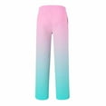 thumbnail image 4 of ATOGUTA Boys Lightweight Sweatpants With Pockets Kids Clothes Active Soft Fleece Joggers for Boys Size 4T-15, Pink, 4 of 6