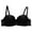 Black, variant on Bovxnpu Summer Bras for Women, Womens Push Up Everyday Bras, Women's Daily Adjustable Underwear Gathered Thin Bra Without Steel Ring 34