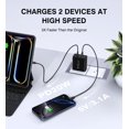 thumbnail image 3 of [Cargador] Cargador de pared Dulums USB C de 50 W y 5 puertos PD Fast Charge, 3 of 7