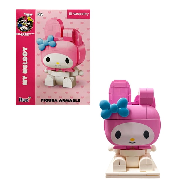 Figura Armable Ruz Sanrio (Melody 10 cm Rosa)
