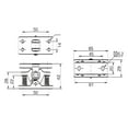 thumbnail image 4 of Lock Buckle Hardware Home Improvement Door Holder Hasp Lock Door Stopper RV Zinc Alloy Strong Door Touch For Caravan, 4 of 8