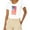 White/Watercolor Flag Graphic, variant on Columbia Women's Daisy Days Short Sleeve Graphic Tee, Chalk/Bearly Polarized, Medium