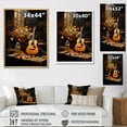 thumbnail image 4 of Designart "Rustic Browns In Country Music Guitar" Music Canvas Art Print, 4 of 7