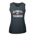 thumbnail image 2 of Women's Levelwear Navy Oklahoma City Thunder Macy Tank Top, 2 of 3