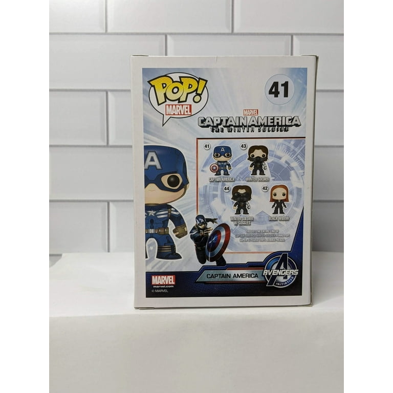Funko POP Heroes: Captain America Movie 2 - Captain America Action