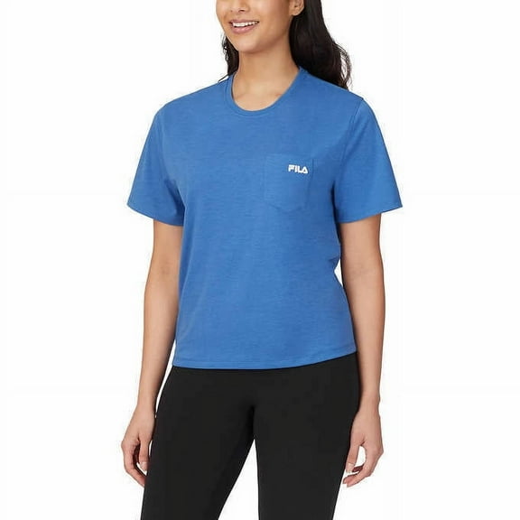 Fila Women's Short Sleeve Tee (Brightcobalt, Medium)