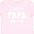 thumbnail image 4 of Inktastic I Love My Papa with Arrow Boys or Girls Baby T-Shirt, 4 of 5