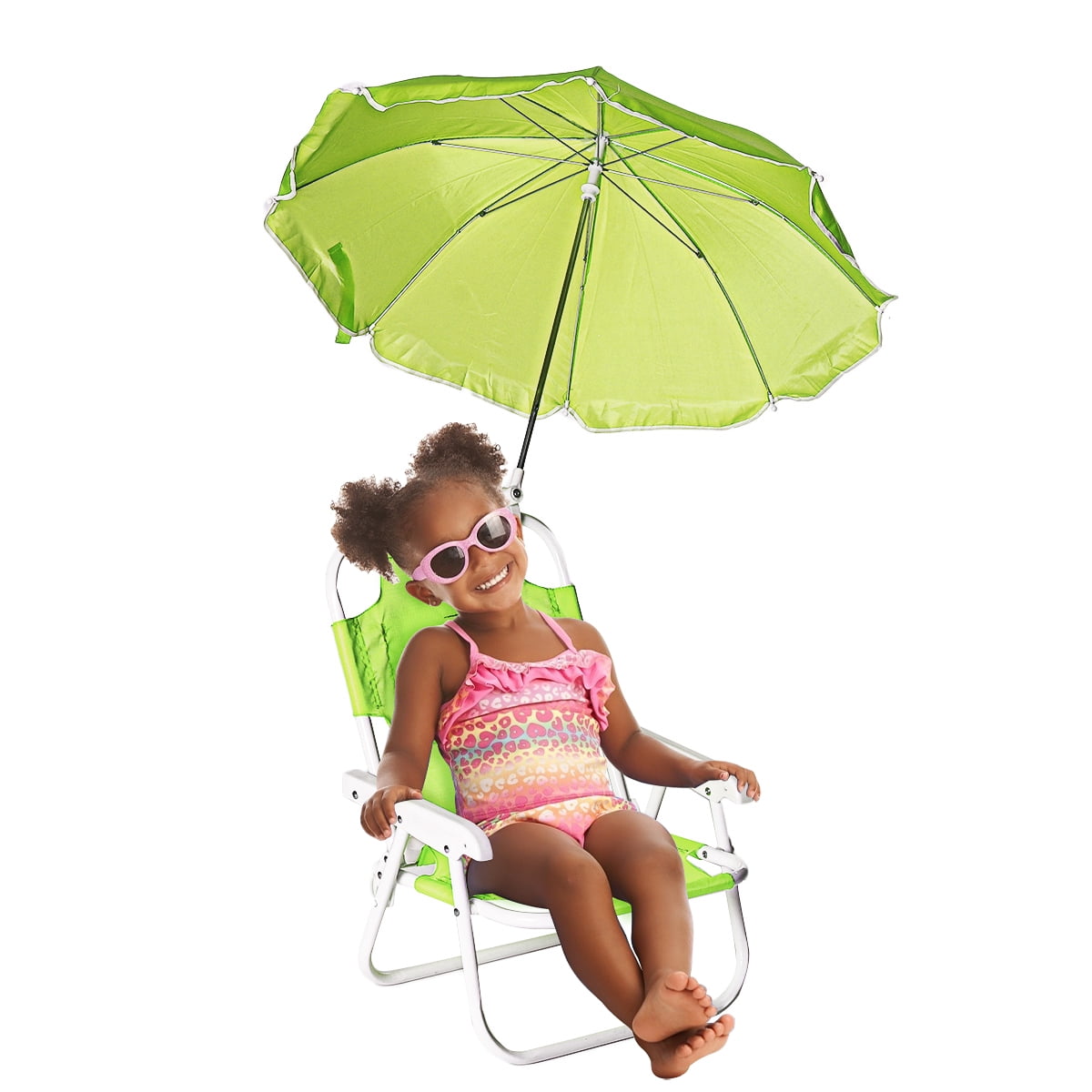 PYLTT Kids Beach Chairs and Umbrellas Outdoor Beach Folding Multifunctional Portable Deck Chairs for Children Outdoor Chairs Kids Furniture 