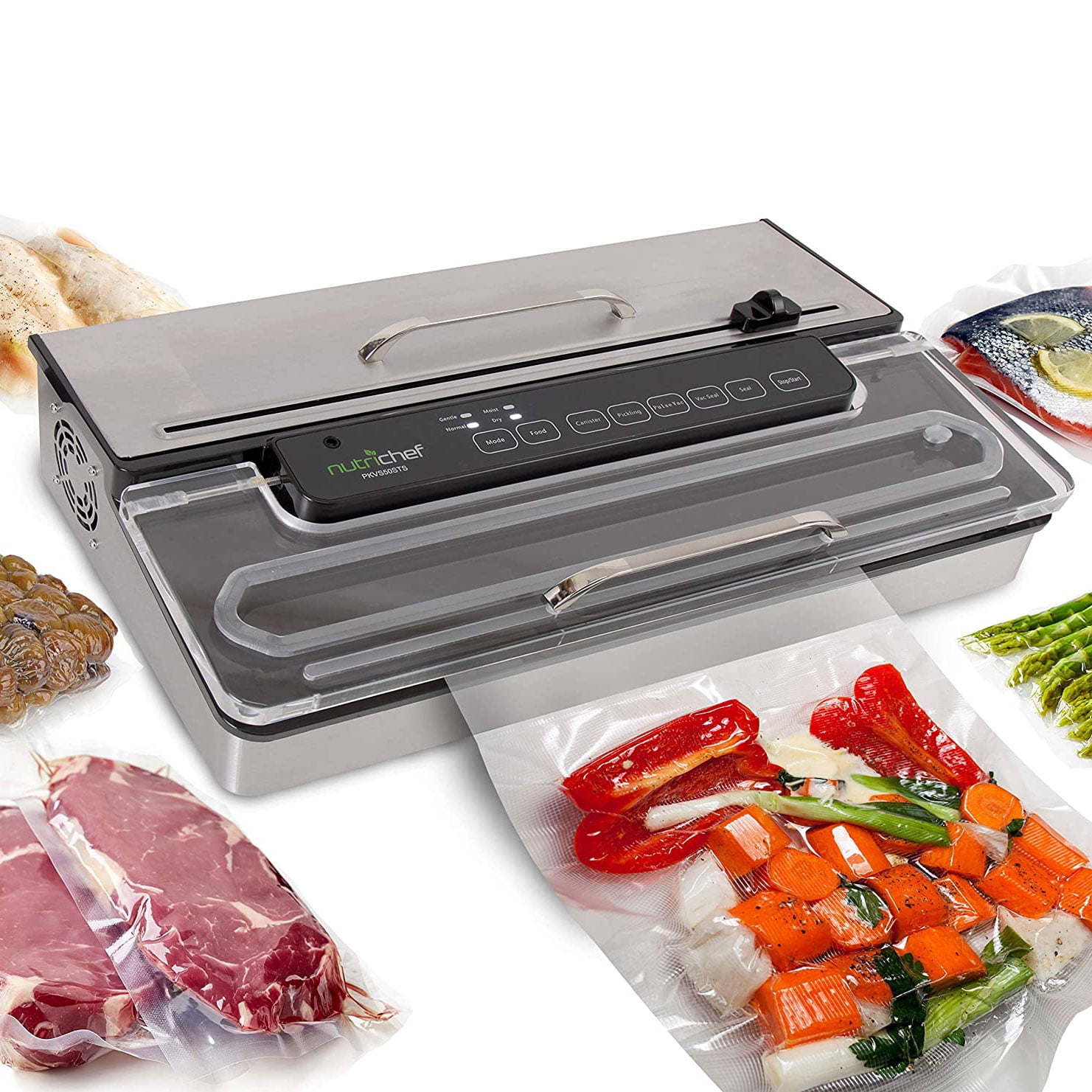 NutriChef PKVS50STS Kitchen Pro Food Vacuum Sealer System