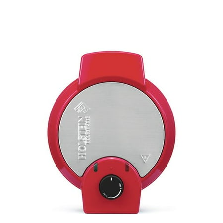 Holstein Housewares 7" Belgian Waffle Maker Red