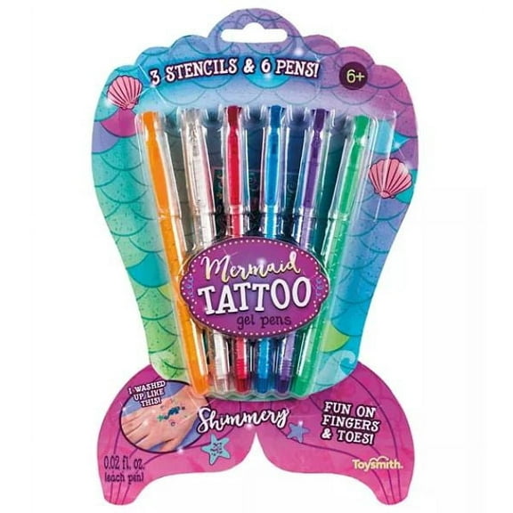 MERMAID TATTOO GEL PENS - Mermaid