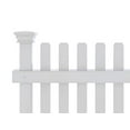 thumbnail image 2 of Zippity Outdoor Products ZP19056 No Dig Roger Rabbit Garden Fence (3 Pack), White, 2 of 10