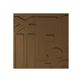 thumbnail image 1 of FASÄDE Easy Installation Alphabet Oil Rubbed Bronze Wall Panel Sample (12" X 12" Sample), 1 of 1
