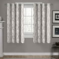 thumbnail image 2 of Exclusive Home Branches Linen Blend Grommet Top Curtain Panel Pair, 54"x63", Natural, 2 of 5