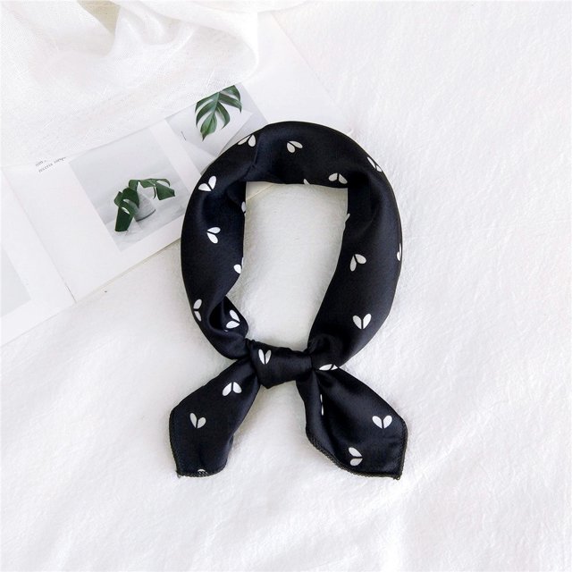 50 pañuelos de seda pequeños, pañuelos cuadrados pequeños para mujer, pañuelos decorativos estampados profesionales intercambiables para primavera y otoño y verano