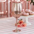 thumbnail image 2 of Weddingstar 18 oz. Mercury Wine Glass - Rose Gold, 2 of 2