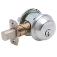 thumbnail image 2 of Schlage Lock B60716 Single Cylinder Deadbolt, Aged Silver, 2 of 5