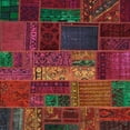 thumbnail image 1 of Ahgly Company Indoor Square Abstract Chestnut Brown Oriental Area Rugs, 3' Square, 1 of 6