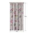 thumbnail image 5 of Pink Halloween Ghosts Shower Curtain 36"x72" ,Bathroom Decorative Shower Curtains Set with 12 Hooks,Modern Waterproof Washable Shower Curtain, 5 of 6