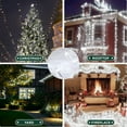 thumbnail image 3 of Beatineon 100 LED Christmas String Lights, 25ft IP68 Waterproof Outdoor LED String, Connectable for Patio, Fence & Holiday Decor, ETL Listed,White, 3 of 5
