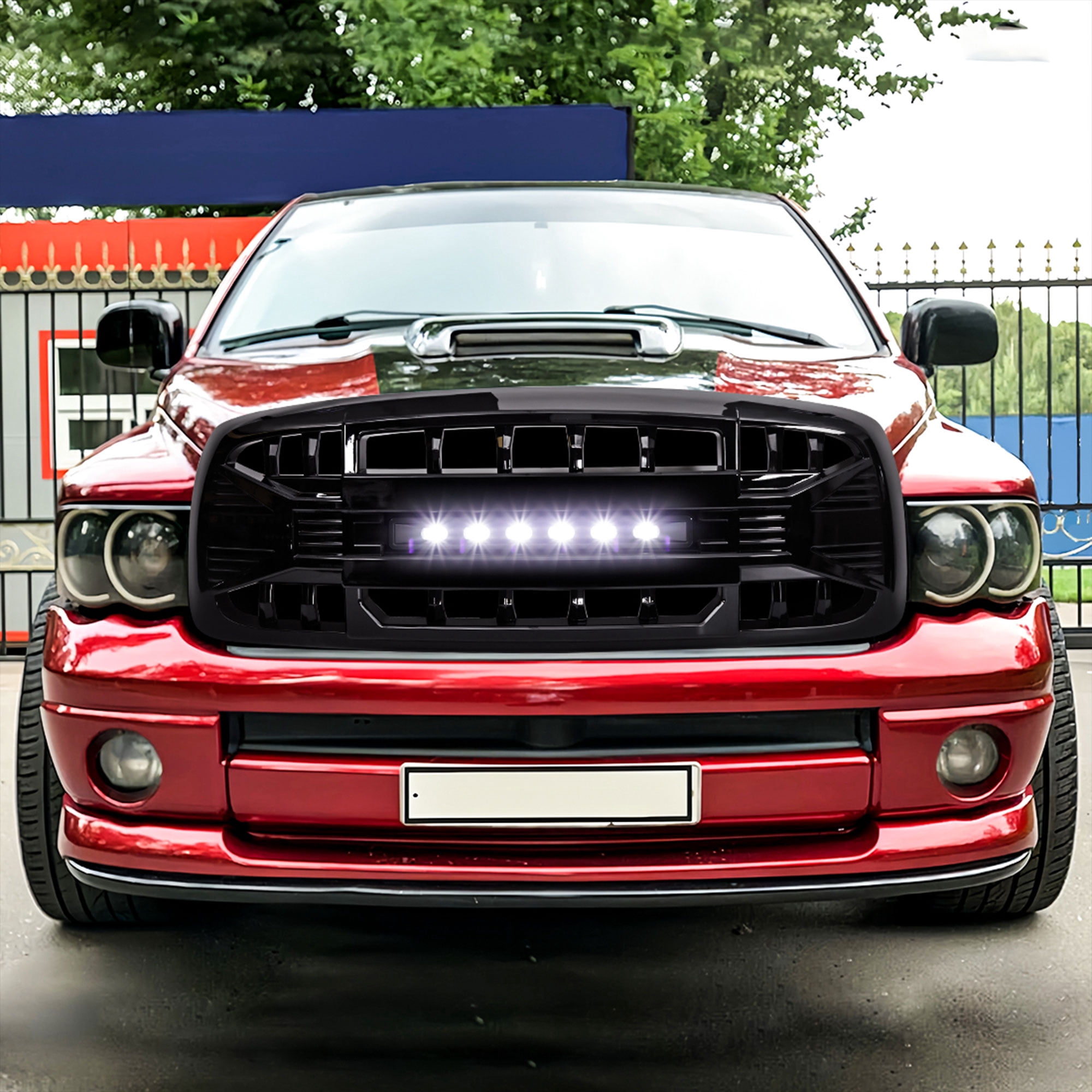 AMERICAN MODIFIED Armor Grille for 2002-2005 Dodge Ram 1500/2500/3500