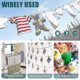 thumbnail image 4 of 30-Pack Transparent Mini Clothespins for Photos and Crafts, 4 of 5